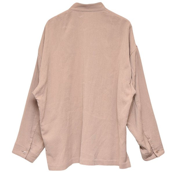 IM MEN ISSEY MIYAKE 2025SS DOUBLE WEAVE CREPE バンドカラーシャツ LA51FJ078 古着・中古-2枚目のアイテム画像