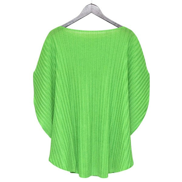 PLEATS PLEASE ISSEY MIYAKE 変形プリーツサークルブラウス プルオーバーシャツ PP03-FK373 古着・中古-2枚目のアイテム画像