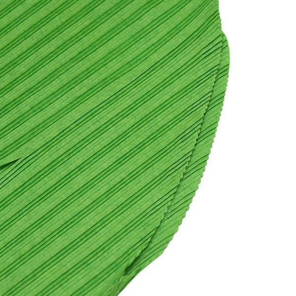 PLEATS PLEASE 蛍光グリーン プリーツシャツ 長袖 PLEATS PLEASE 蛍光グリーン プリーツシャツ 長袖