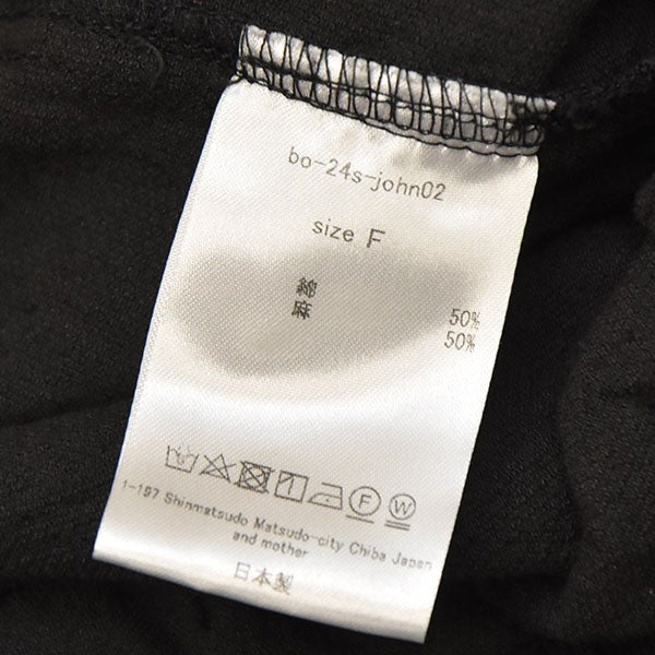 barbell object(バーベルオブジェクト) 2024SS JOHN別注 velveteen zip