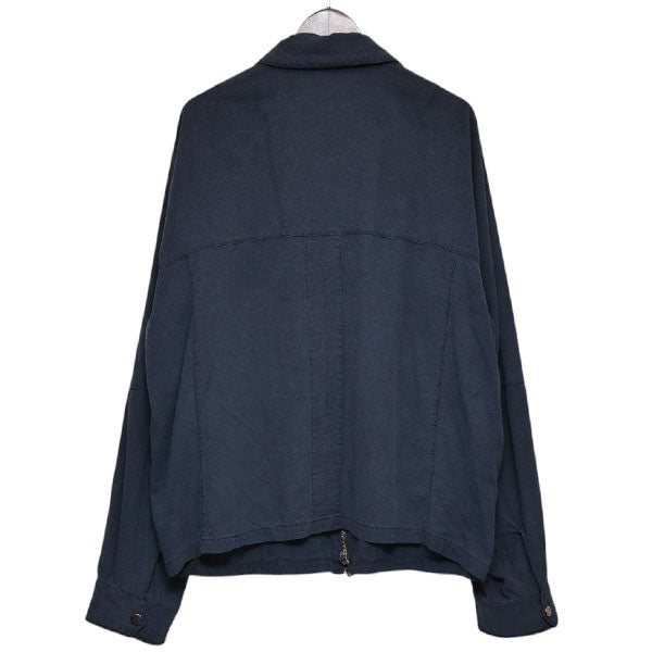 2024AW　1LDK別注 SUEDE SILK JACKET　シルクジャケット　ANC-1LDK-02