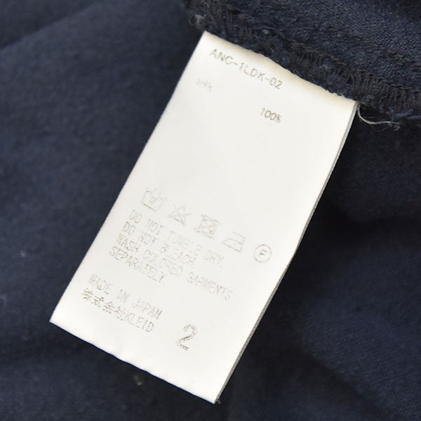 2024AW　1LDK別注 SUEDE SILK JACKET　シルクジャケット　ANC-1LDK-02