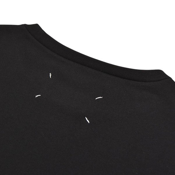 Maison Margiela エルボーパッチスウェット（黒・サイズ46） 18SS Maison Margiela 10 メゾンマルジェラ インサイドアウト