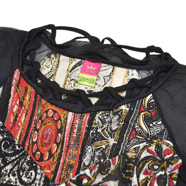 シアートップス　ロングスリーブTシャツ