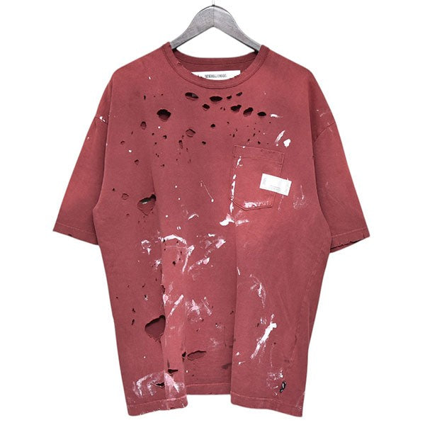 NEIGHBORHOOD(ネイバーフッド) 2025SS SAVAGE CREWNECK-P SS ダメージ
