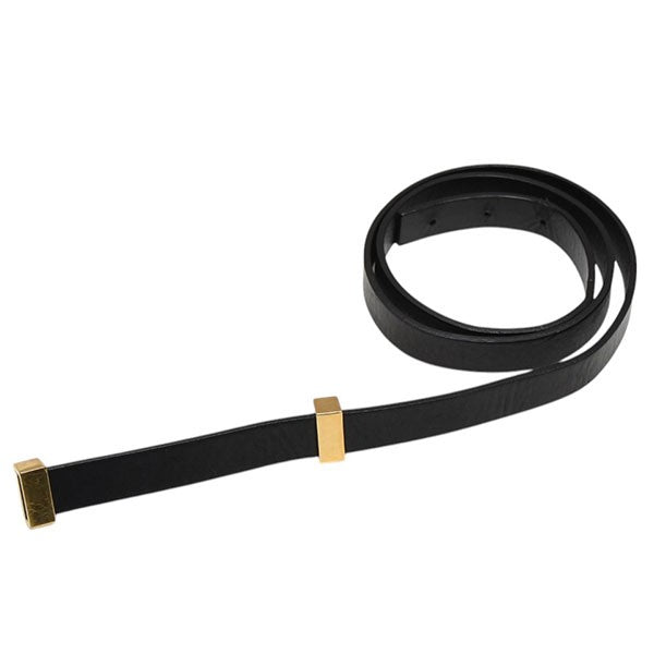 イタリア製 フィービー CELINE ディスク バックル レザー ベルト M イタリア製 フィービー CELINE ディスク バックル レザー ベルト M