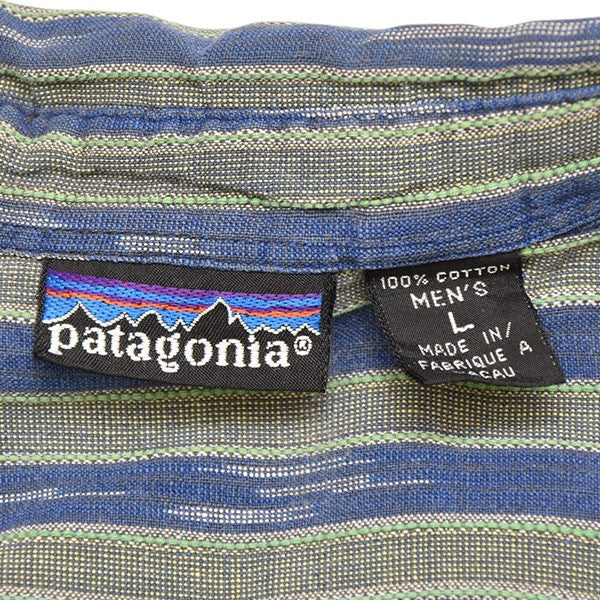 Patagonia 1990年代 ネイティブストライプシャツ 古着・中古-8枚目のアイテム画像
