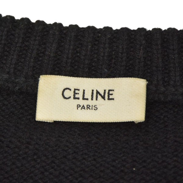 CELINE(セリーヌ) トリオンフ クルーネックセーター カシミヤ混ぜ