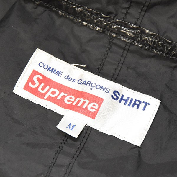 ＜希少＞コムデギャルソンシャツ×シュプリーム17SSフィッシュテールコート Supreme x COMME des GARCONS SHIRT｜シュプリーム