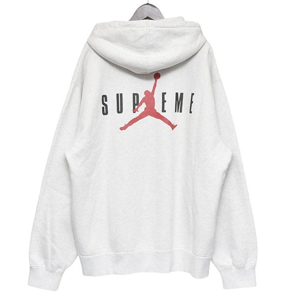 Supreme×JORDAN 2024AW Hooded Sweatshirt プリントプルオーバー