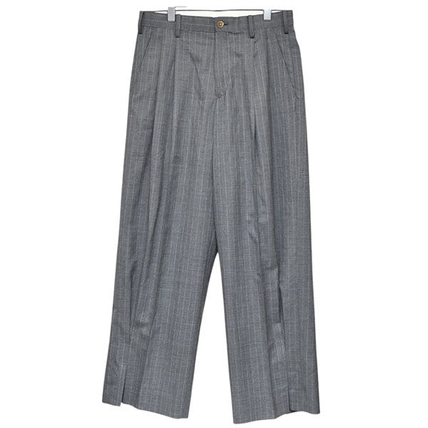 KHOKI(コッキ) 2025SS Pinstripe-pattern pants ピンストライプタック
