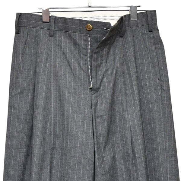 完売品　khoki 25ss ワイドレッグパンツ　ショーツ　ストライプショーツ 完売品 khoki 25ss ワイドレッグパンツ ショーツ ストライプショーツ