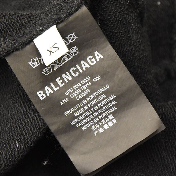 BALENCIAGA 2018SS キャンペーンロゴスウェット トレーナー 536585 古着・中古-7枚目のアイテム画像
