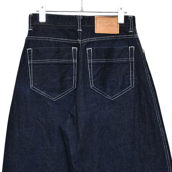 復刻　別注 DENIM PANTS　ワイドバルーンデニムパンツ