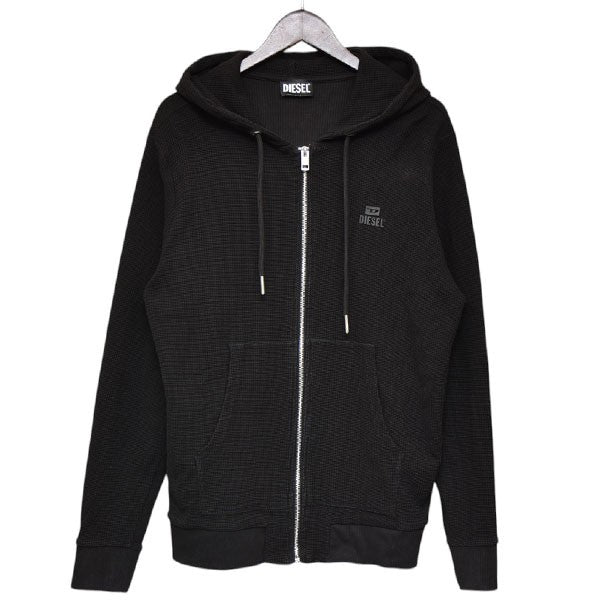 DIESEL S-ELECTRUMZIPUP HOODIE サーマルジップパーカー A00074 RNJAL 古着・中古-1枚目のアイテム画像
