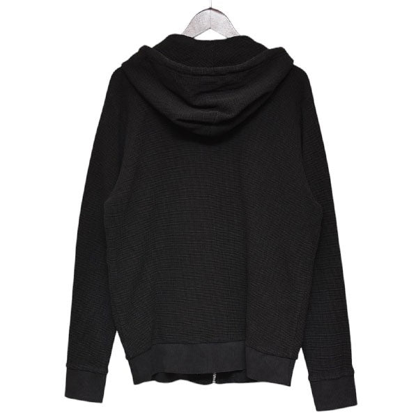 DIESEL S-ELECTRUMZIPUP HOODIE サーマルジップパーカー A00074 RNJAL 古着・中古-2枚目のアイテム画像