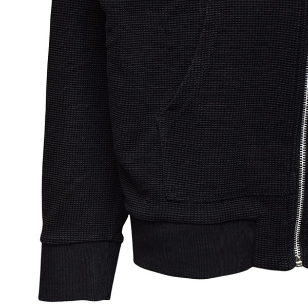 DIESEL S-ELECTRUMZIPUP HOODIE サーマルジップパーカー A00074 RNJAL 古着・中古-4枚目のアイテム画像