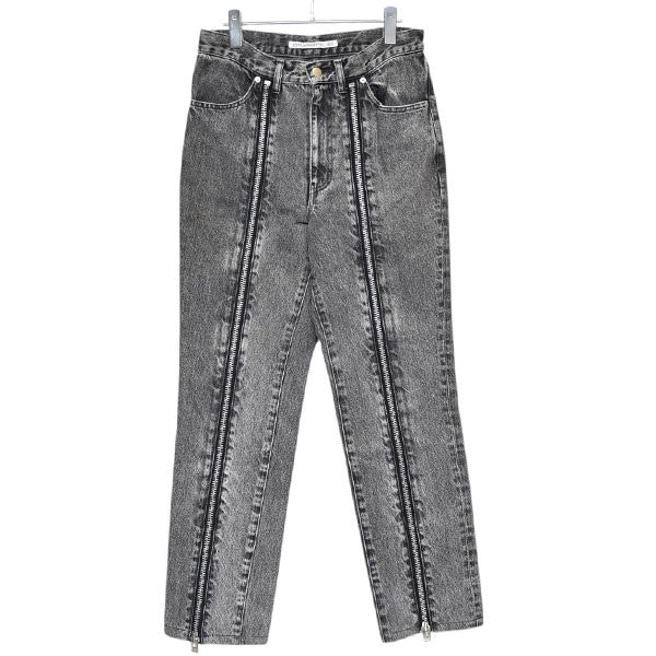 JOHN LAWRENCE SULLIVAN WASHED DENIM ZIPPED PANTS ジップデザインデニムパンツ 2A026-0319-59 古着・中古-1枚目のアイテム画像