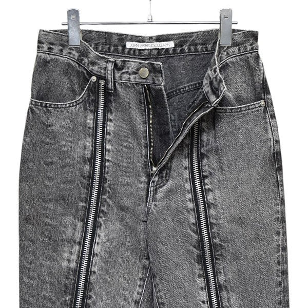 JOHN LAWRENCE SULLIVAN WASHED DENIM ZIPPED PANTS ジップデザインデニムパンツ 2A026-0319-59 古着・中古-3枚目のアイテム画像