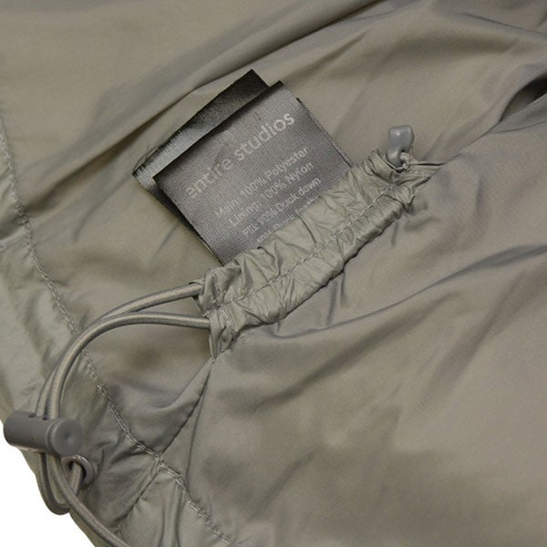 ENTIRE STUDIOS(エンタイアスタジオ) GRID VEST ダウンベスト ES2232