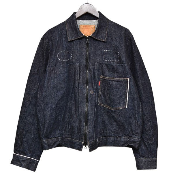 SUNSEA(サンシー) 2023AW 506ZXX CUSTOM デニムジャケット ウォッシュ
