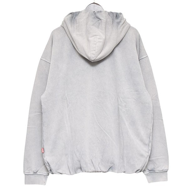 2024AW　S-BOXSTIC-HOOD　ガーメントダイ加工プルオーバーパーカー　スウェット