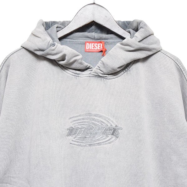 2024AW　S-BOXSTIC-HOOD　ガーメントダイ加工プルオーバーパーカー　スウェット