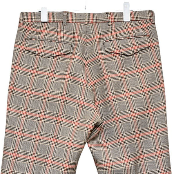 DRIES VAN NOTEN 2018AW チェックテーパードスラックスパンツ 古着・中古-5枚目のアイテム画像