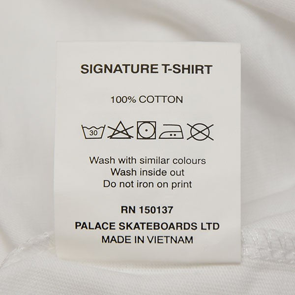 PALACE 2018AW SIGNATURE T-SHIRT プリントTシャツ 古着・中古-6枚目のアイテム画像