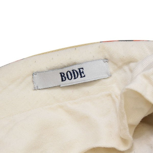 BODE(ボーディ) Daisy Trousers 花柄トラウザーパンツ ベージュ サイズ