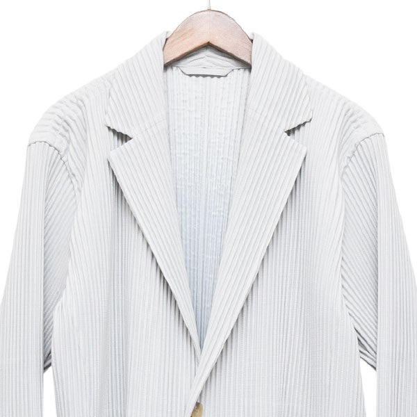 HOMME PLISSE ISSEY MIYAKE BASICS プリーツテーラードジャケット HP55JD401 古着・中古-3枚目のアイテム画像