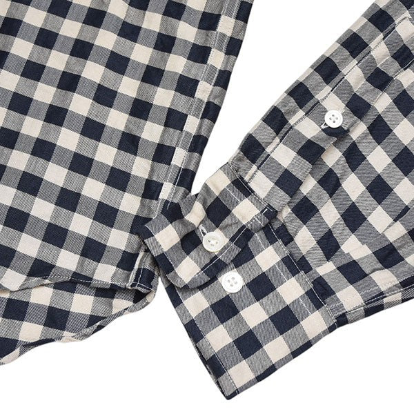 ANSNAM I am dork ギンガムチェックシャツ 古着・中古-5枚目のアイテム画像