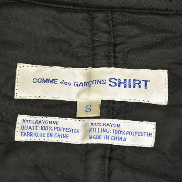 COMME des GARCONS SHIRT 2002AW 星型キルティングPコート W10205 古着・中古-6枚目のアイテム画像