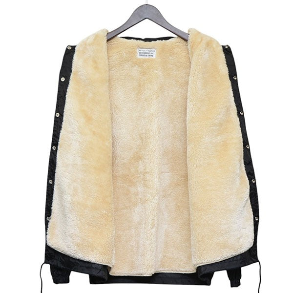 WACKO MARIA(ワコマリア) ナイロンボアコーチジャケット ブラック