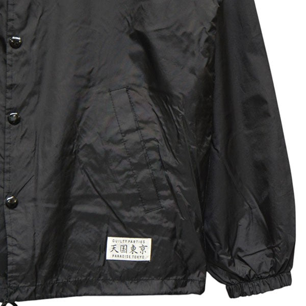 WACKO MARIA(ワコマリア) ナイロンボアコーチジャケット ブラック