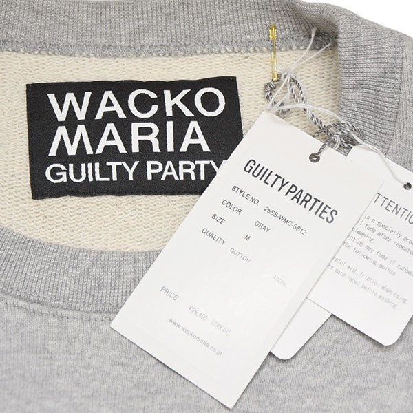 WACKO MARIA(ワコマリア) 2025SS HEAVY WEIGHT CREW NECK SWEAT