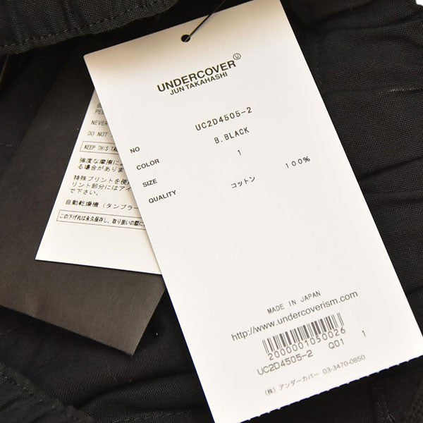 UNDERCOVER(アンダーカバー) 2024AW スケッチ総柄TC強撚ダック