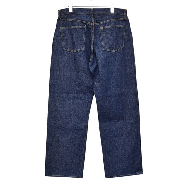 ents． 2024AW Cotton Silk Denim Pants コットンシルクデニムパンツ ents-DPT01 古着・中古-2枚目のアイテム画像