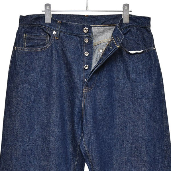 ents． 2024AW Cotton Silk Denim Pants コットンシルクデニムパンツ ents-DPT01 古着・中古-3枚目のアイテム画像