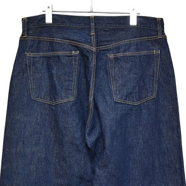 ents． 2024AW Cotton Silk Denim Pants コットンシルクデニムパンツ ents-DPT01 古着・中古-4枚目のアイテム画像