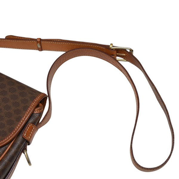 CELINE(セリーヌ) マカダム柄フラップショルダーバッグ M92 M92