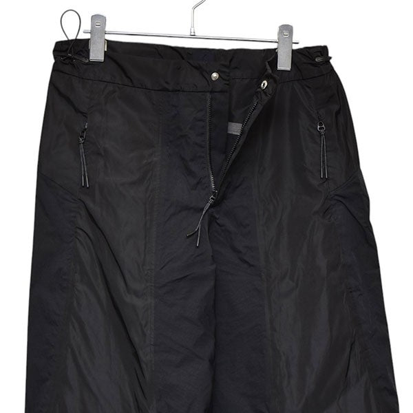 700fill ナイロントラックパンツMサイズ　ブラック J．L - A．L(ジェイラル) NOTCH TRACK PANTS ナイロントラック