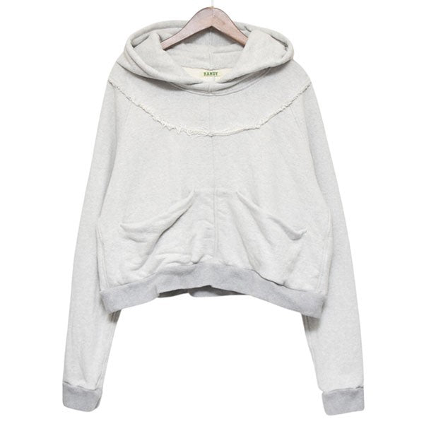 パーカー・フーディ NOT4NERD Sweet Pullover Hood Light Grey HD044LG Randy(ランディー) 2025SS MELT クロップドパーカー ショート丈