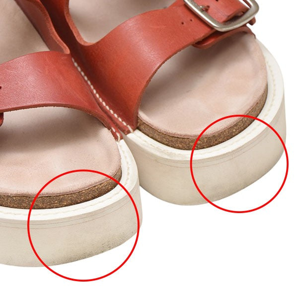 Hender Scheme ERIC レザーサンダル 353314003 古着・中古-8枚目のアイテム画像