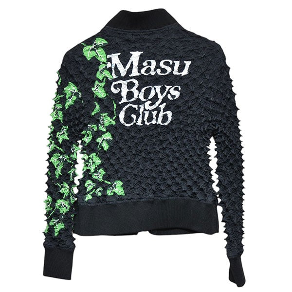 MASU×VERDY 2025SS M．B．C． SPIKY JACKET BLACK ポップコーンジャケット M25K6BL003 古着・中古-2枚目のアイテム画像
