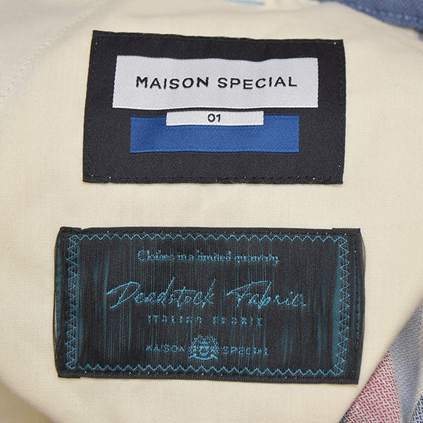 MAISON SPECIAL 2023AW Italian Deadstock Fabric One-Tuck Wide Pants タックワイドパンツ 11232461204 古着・中古-9枚目のアイテム画像