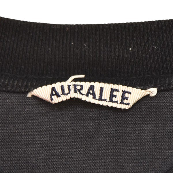 AURALEE オーラリー　STAND-UP TEE Auralee – Stand-Up Tee Black