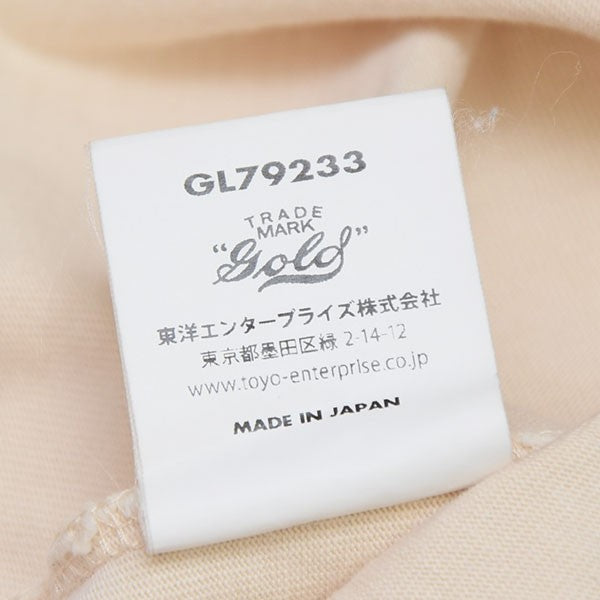 GOLD(ゴールド) SUVIN COTTON RINGAR T-SHIRT リンガーTシャツ