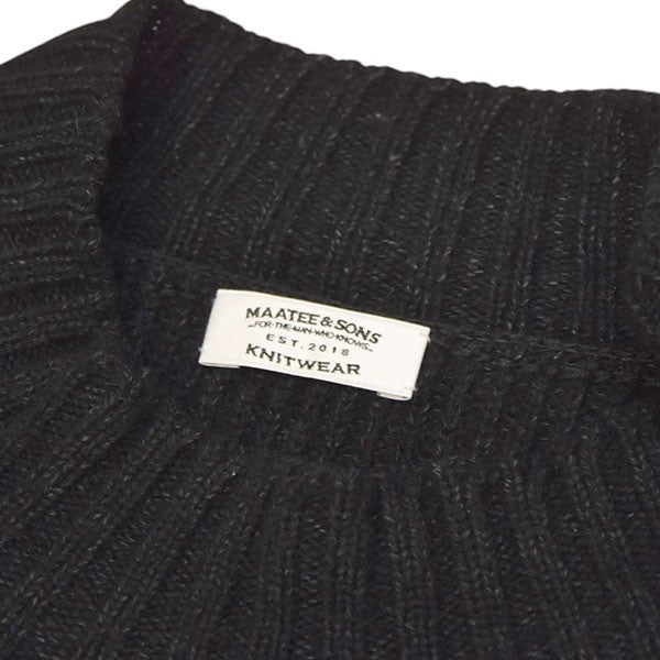 MAATEE＆SONS 2021AW MN ARMY SWEATER アーミーニット クルーネックセーター MT0303-0107 古着・中古-6枚目のアイテム画像