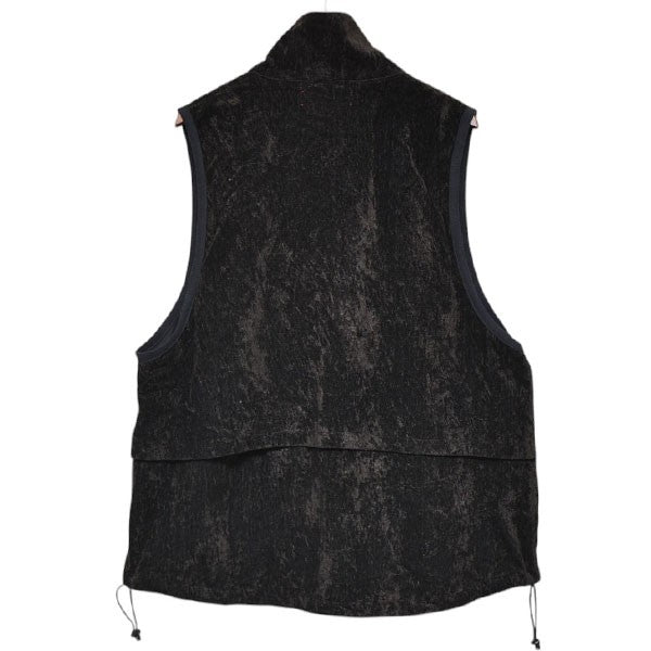 barbell object 2025SS vel vest ジップアップベスト bo-04j05 古着・中古-2枚目のアイテム画像